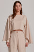 BLUSA AMPLA BEGE